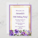 Search for pansy invitations Flowers