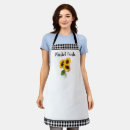 Search for black and white chicken aprons Cooking