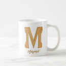 Search for lettering mugs Initial