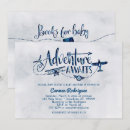 Search for aviation baby shower invitations Adventure awaits