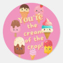 Search for funny ice cream stickers Pink
