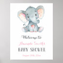 Search for elephant baby shower welcome signs Cute