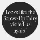 Search for screwed stickers Humour