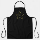 Search for star aprons Black