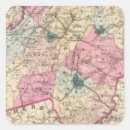 Search for map of new jersey stickers Lithographed