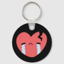 Search for broken heart key rings Sad