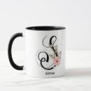 Search for floral alphabet mugs Botanical