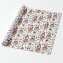 Search for alpaca christmas wrapping paper Santa