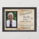 Search for teacher 5x7 invitations Retired