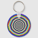 Search for optical illusions key rings Green