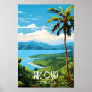 Search for costa rica travel posters Illustration