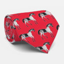Search for black horse ties Red
