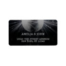 Search for new years eve party return address labels Modern christmas holiday