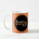 Search for elegant thanksgiving mugs Grateful