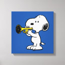 Search for music canvas prints Charlie brown
