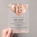 Search for clear birthday invitations Pink