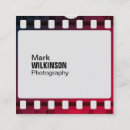 Search for negative business cards Photographer