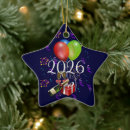Search for happy new year christmas tree decorations 2026
