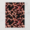 Search for red guitar postcards Rock and roll