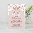 Search for strawberry baby shower invitations Digital berry