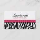 Search for zebra print business cards Makeup