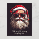 Search for naughty santa postcards Funny