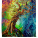 Search for green leaf shower curtains Autumn
