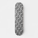 Search for sophisticated skateboards Black and white