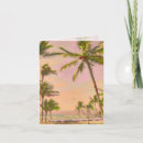 Search for hawaiian thank you cards Palms