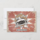 Search for vintage car save the dates Classic