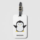 Search for penguin luggage tags Illustration