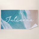 Search for tropical beach towels Typography