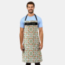 Search for orange flower aprons Floral pattern