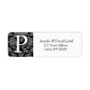 Search for initial p return address labels Elegant