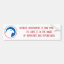 Search for import bumper stickers Government