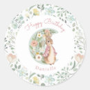 Search for rabbit birthday stickers Classic