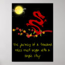 Search for chinese flower posters Dragon