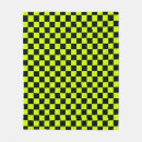 Search for green blankets Checkered pattern