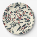 Search for rustic christmas plates Mistletoe