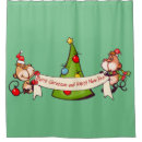 Search for new year shower curtains Merry