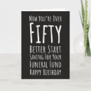 Search for 50th birthday gag Fiftieth