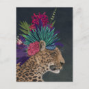 Search for leopard portrait postcards Wild animals
