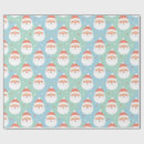 Search for santa head wrapping paper Cute