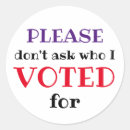 Search for dont vote stickers Election