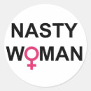 Search for nasty stickers Woman