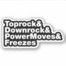 Search for breakdance stickers Cool