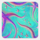 Search for purple starfish stickers Tropical