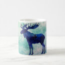 Search for canadian moose mugs Watercolor