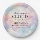 Search for cloud paper plates Watercolor