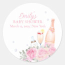 Search for baby bottle stickers Champagne